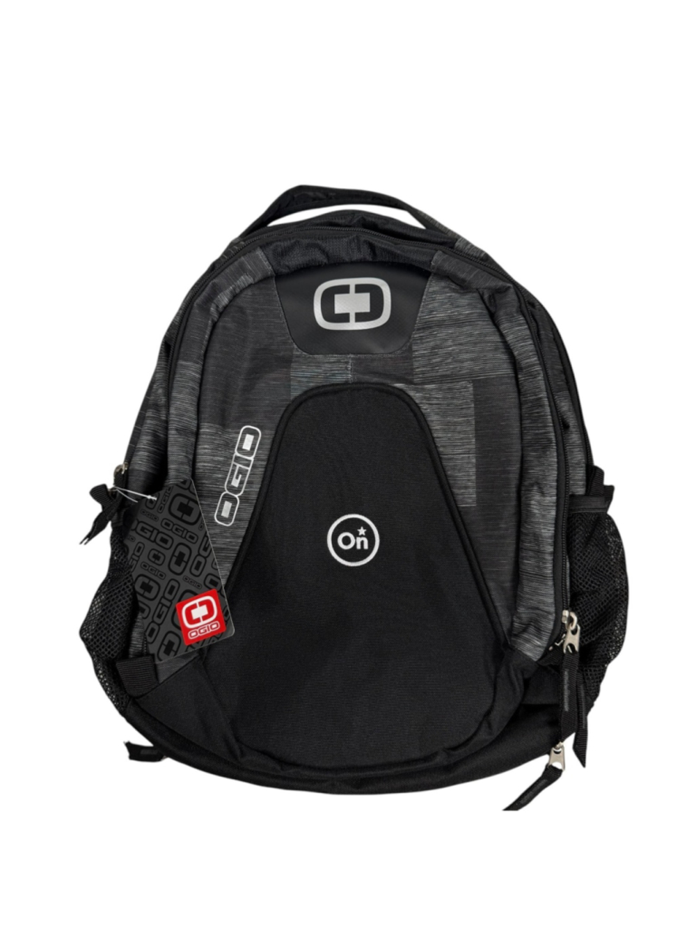OGIO On Star Backpack Black Gray Laptop Commuter Work Tech Travel Carry On NWT
